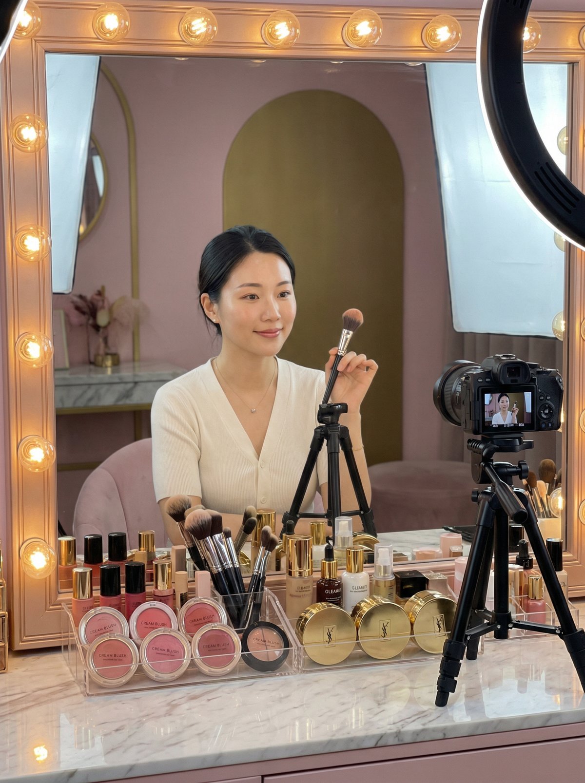糖心vlog美妆视频教程